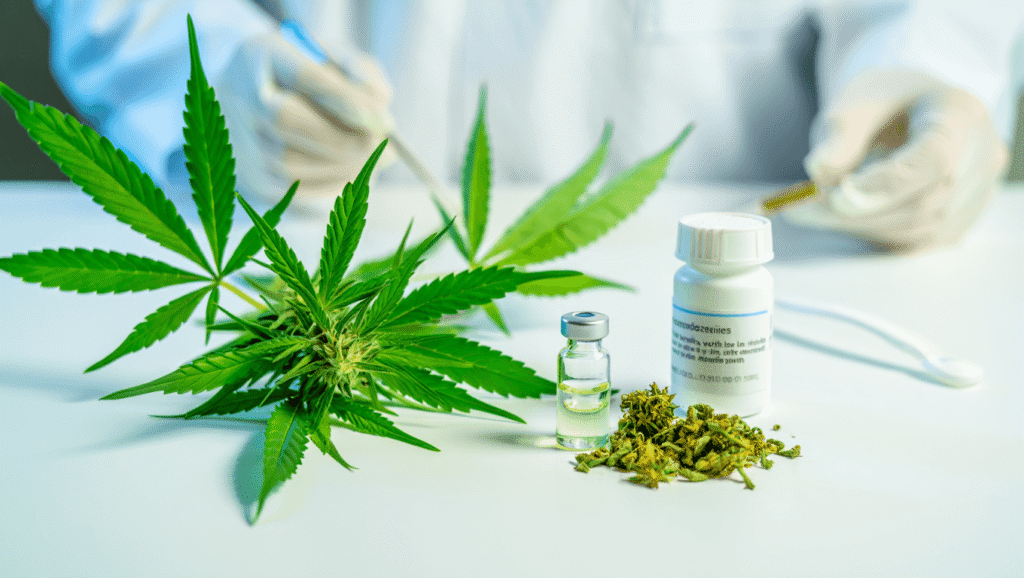 Cannabis vs. benzodiazepines for anxiety