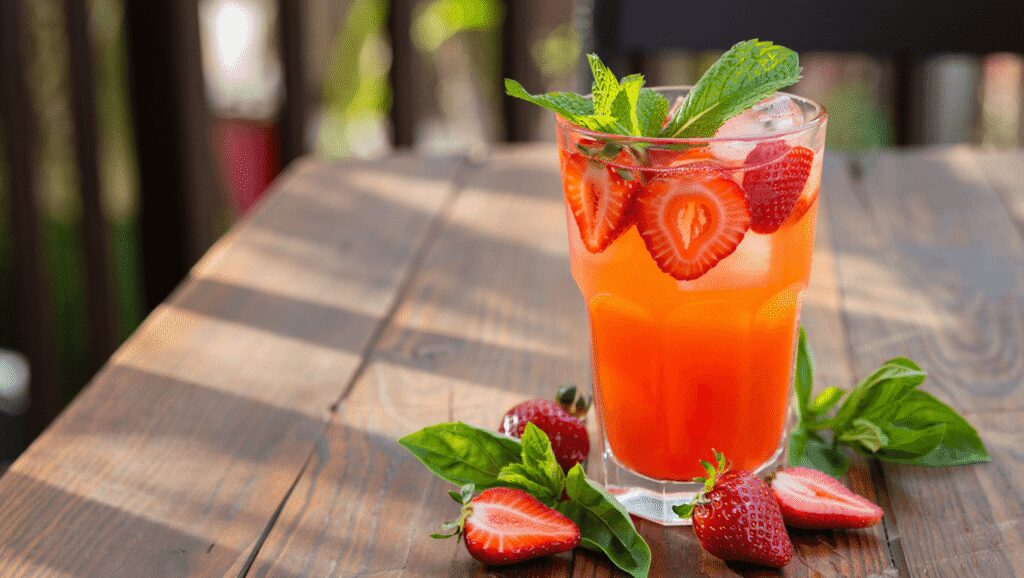Herbal Strawberry Lemonade Recipe + A Free 15 Functional Lemonade Recipes Ebook