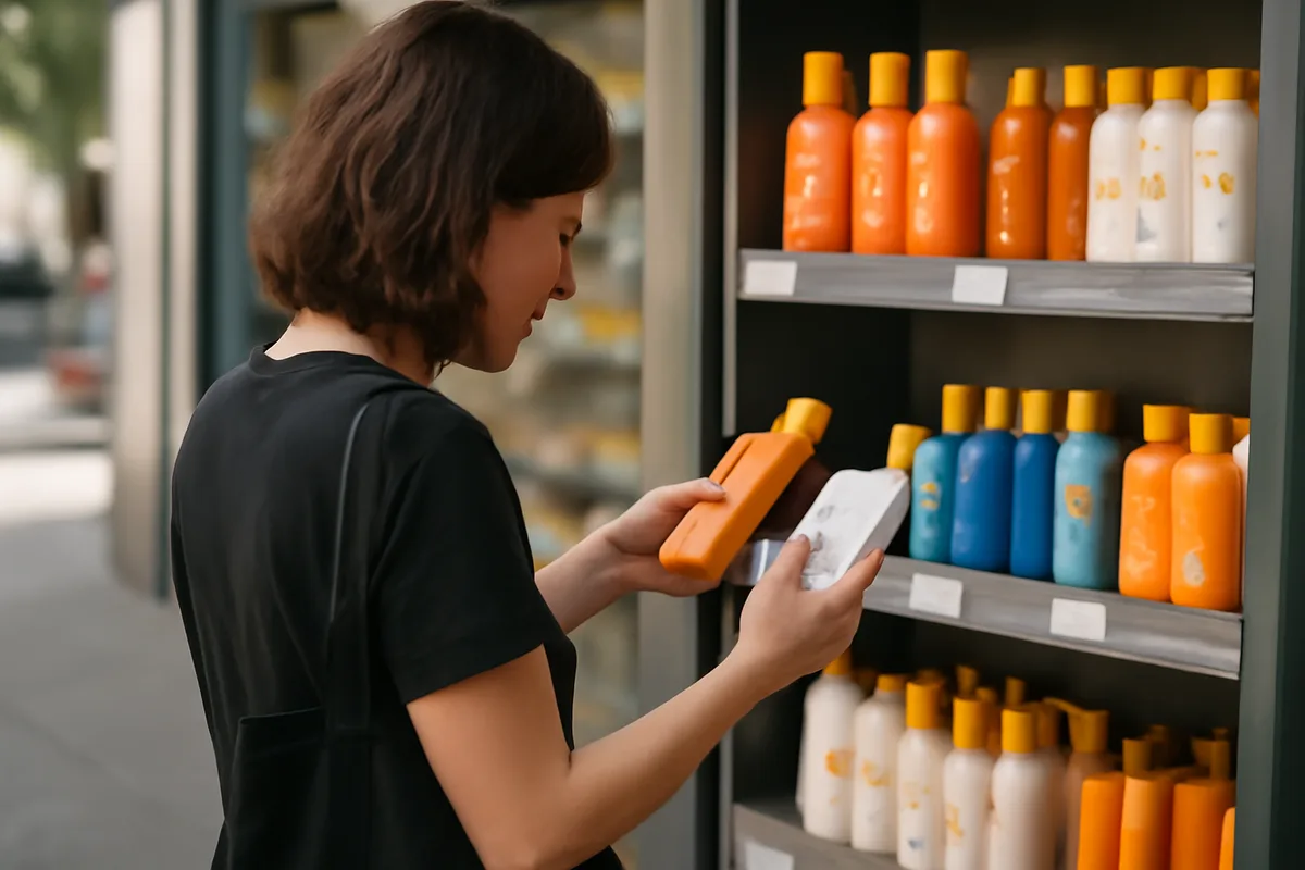 Comment comparer sans se tromper ? — Pour faire un choix éclairé : lisez l’étiquette (SPF, résistante à l’eau, âge recommandé), comparez le prix au 100 ml, regardez la liste INCI si vous êtes sensible à certains ingrédients et tenez compte