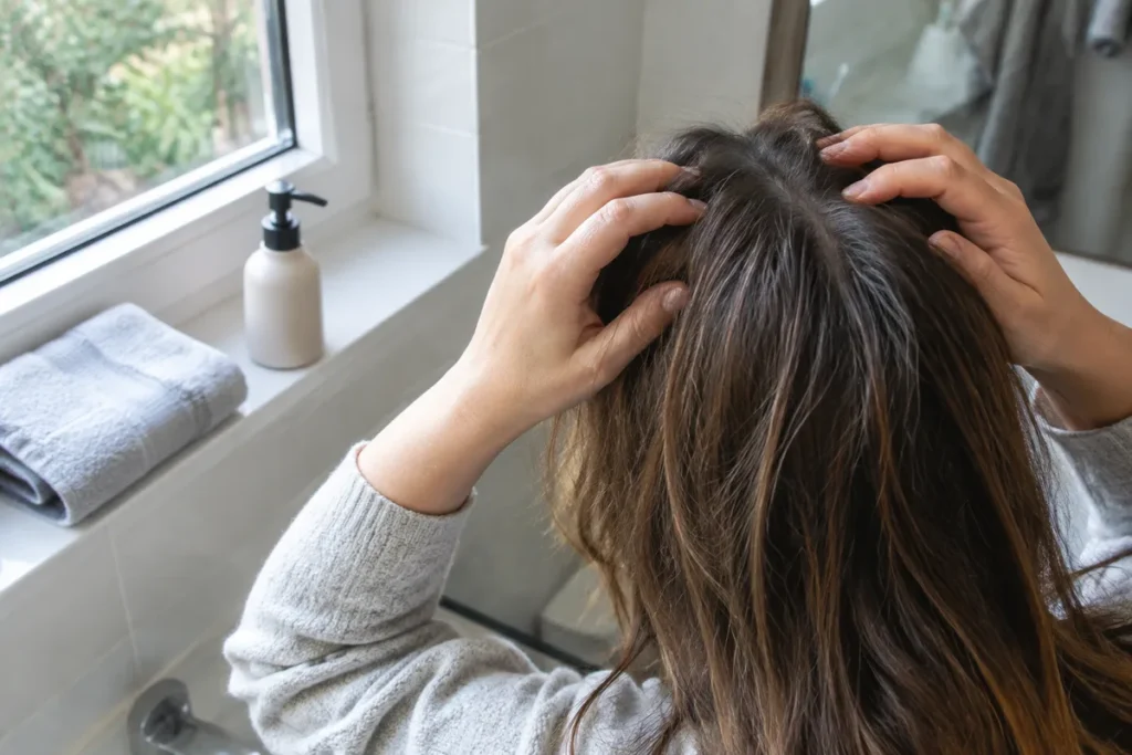 Cuir chevelu sec, pellicules et démangeaisons : quelles causes et solutions ?