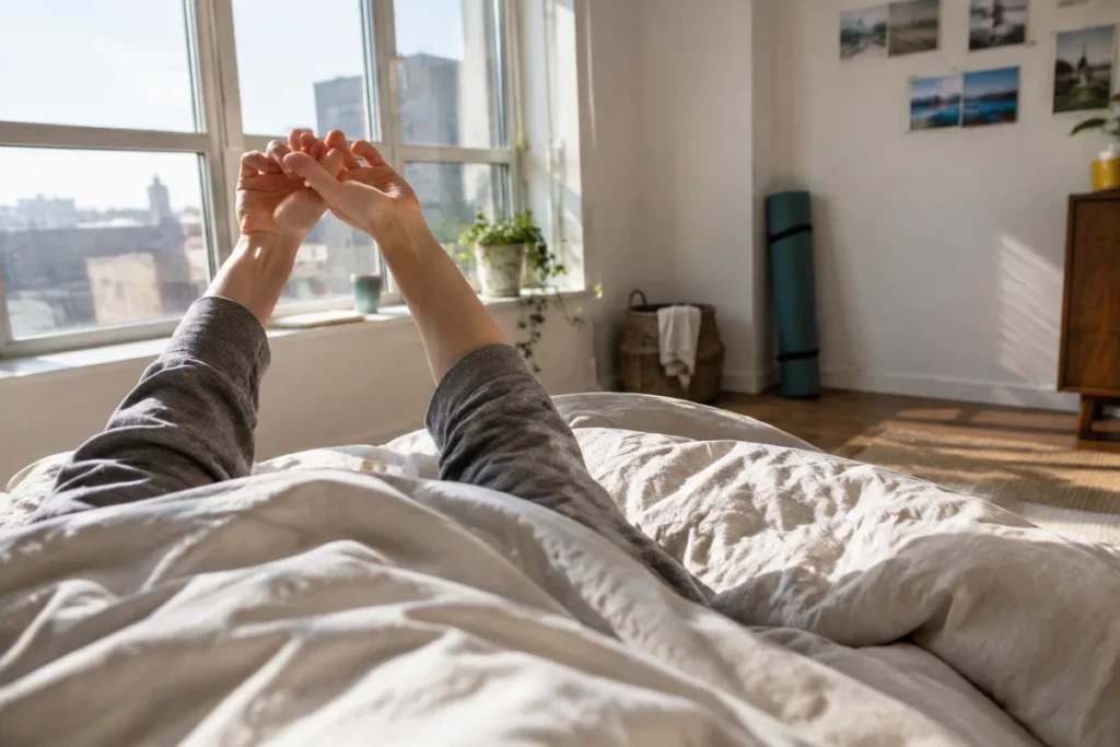 Quatre étirements matinaux essentiels pour être en pleine forme dès le réveil